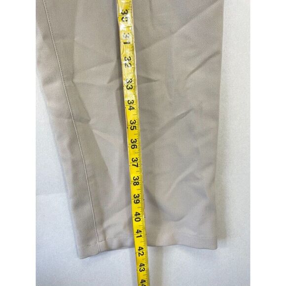 Abercrombie & Fitch Men's Pants Trouser Beige Size Large High Rise - Picture 4 of 9